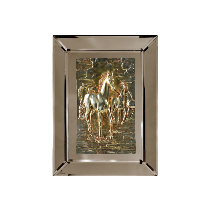 TABLO DİK ATLAR GOLD