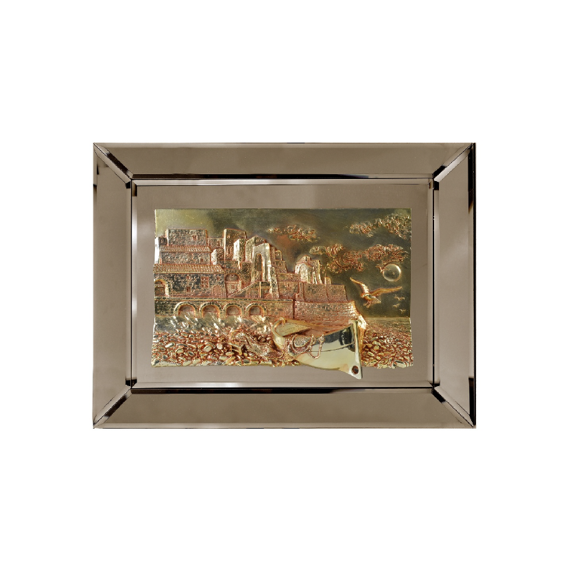 TABLO YAN SAHİL KAYIK GOLD