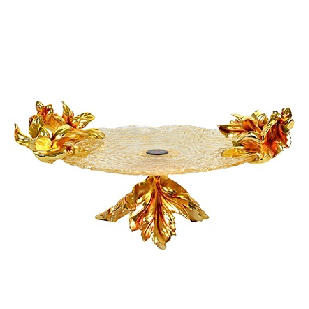 ALIZE AMBER GOLD VASE