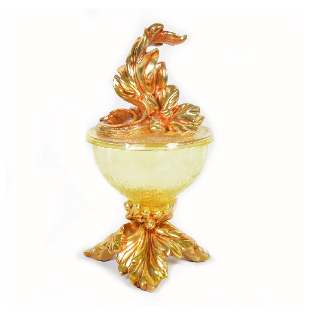 MEŞE AMBER GOLD KAPAKLI ŞEKERLİK