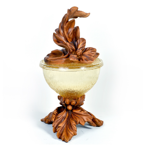 MEŞE AMBER WOOD KAPAKLI ŞEKERLİK