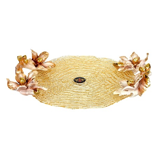 ALIZE AMBER GOLD VASE