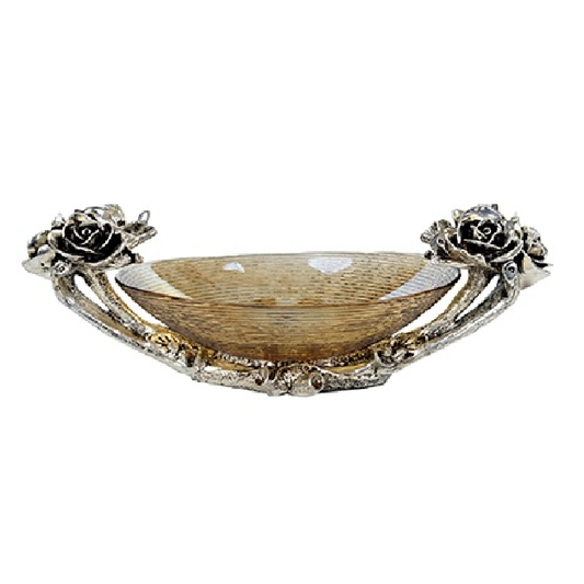 ALIZE AMBER GOLD VASE
